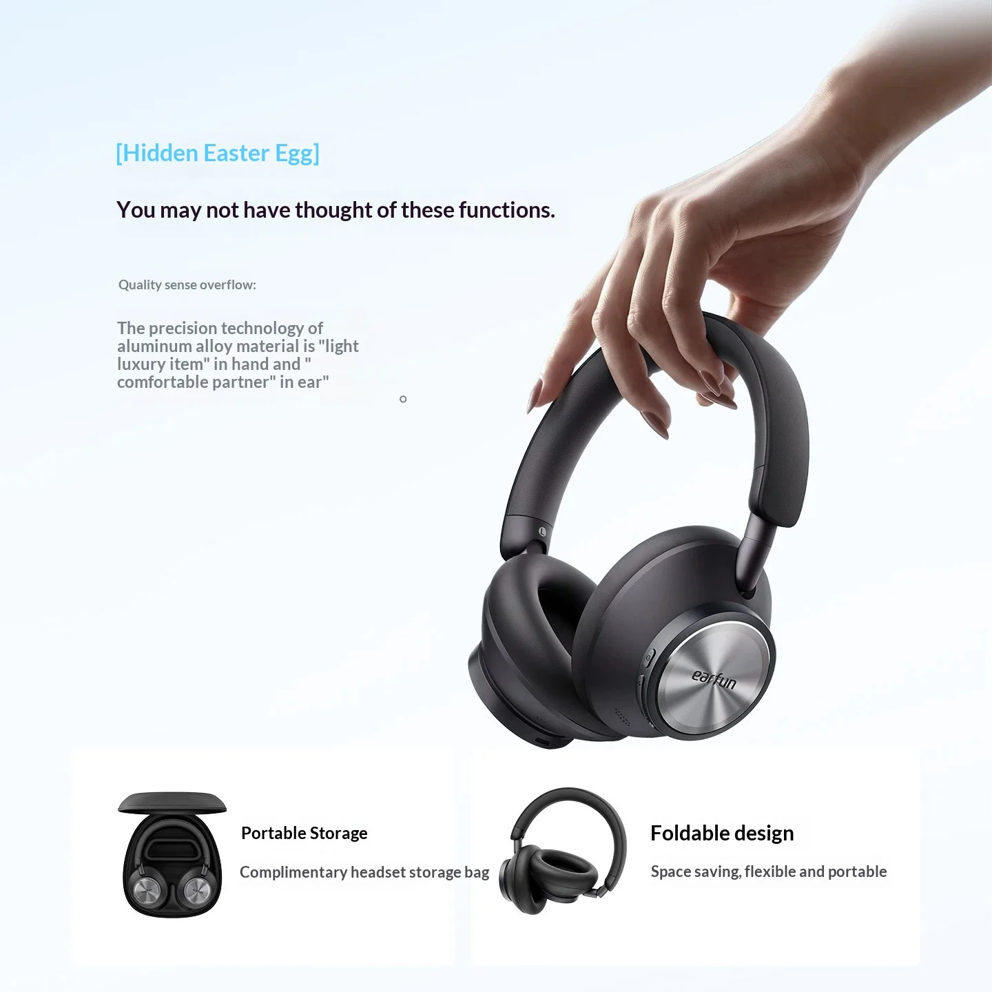 Brand New EarFun Wave Pro X Fl - đánh giá và giá Anc Wireless Over Ear Headphones