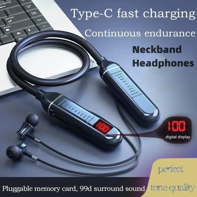 Wireless Bluebooth Earphones N - đánh giá và giá Magnetic Neckband Sports Earphones